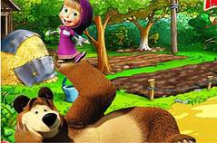 Маша на Ферме - Masha And The Bear